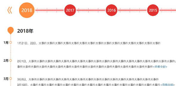 2018年大事记文凯发娱乐app网址字版